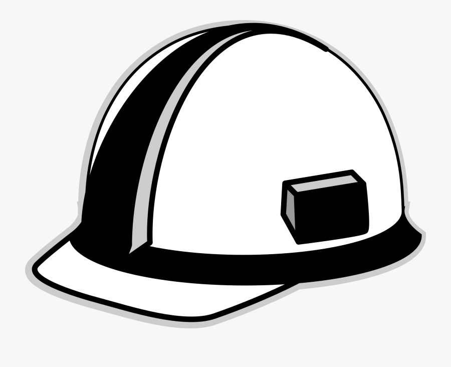 Construction Hat Clipart Clipart Panda Free Clipart - Hard Hat Black And White, Transparent Clipart