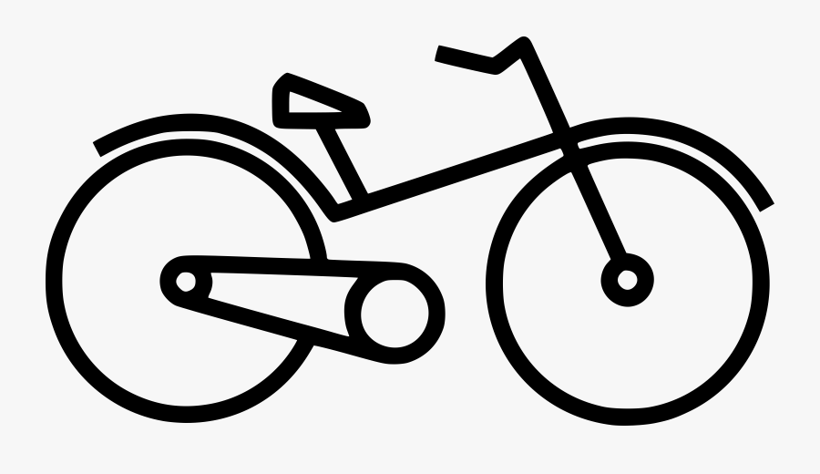 Cycling Clipart Simple Bike - Bicycle Clip Art, Transparent Clipart