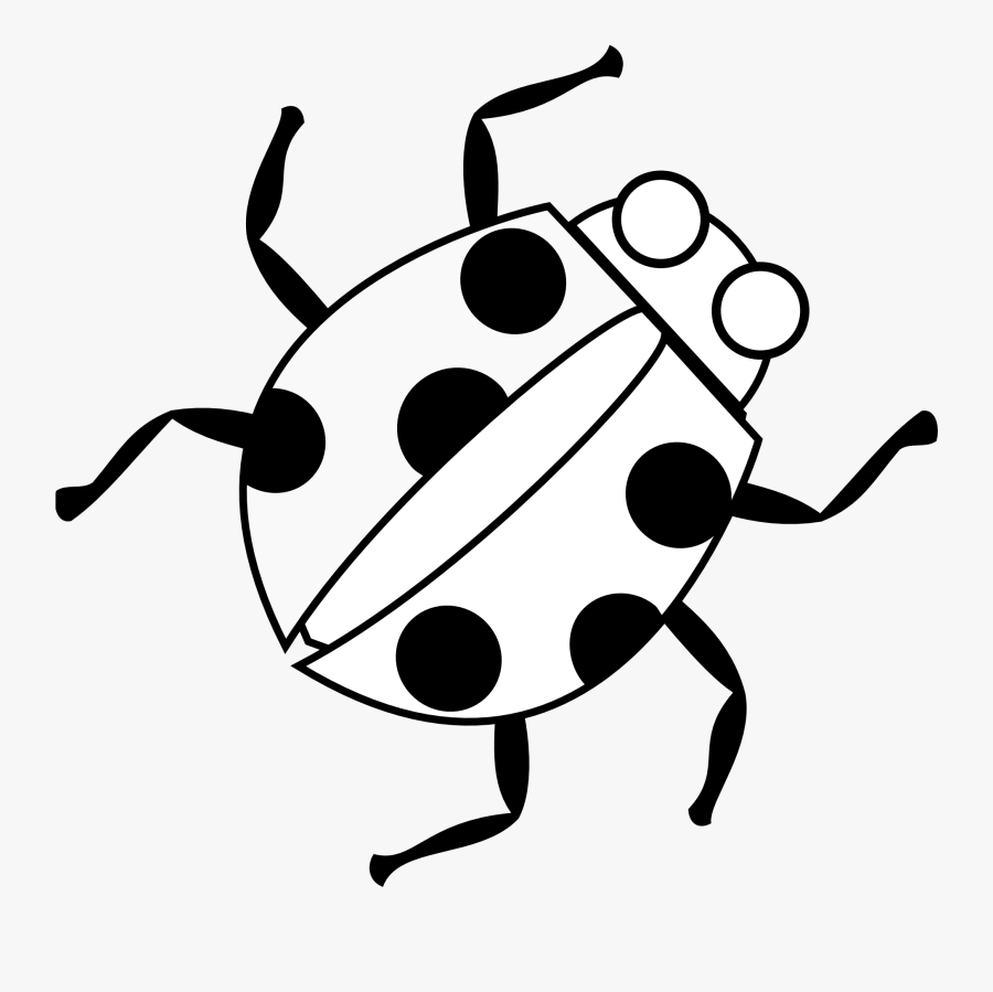 Insect Clipart Black And White, Transparent Clipart