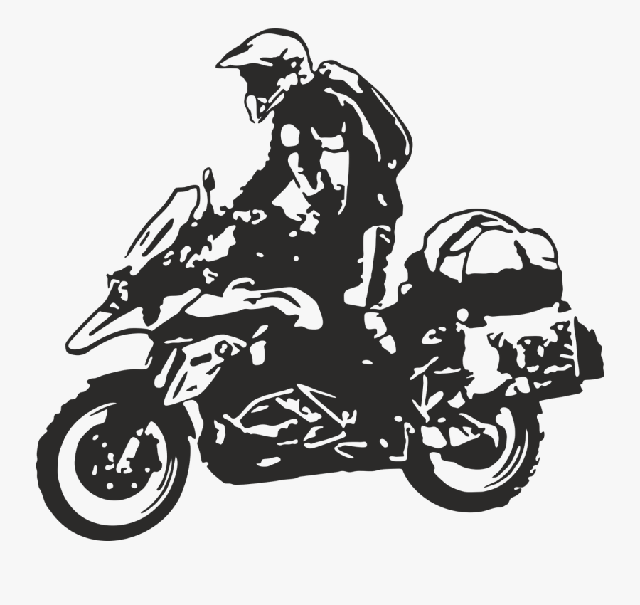 Bmw Gs 1200 Vector, Transparent Clipart