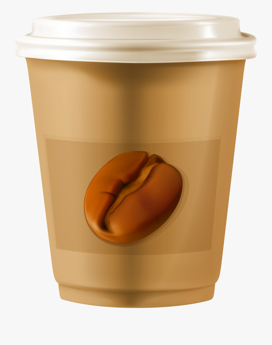 Brown Coffee Cup Png Clipart - Coffee To Go Png, Transparent Clipart