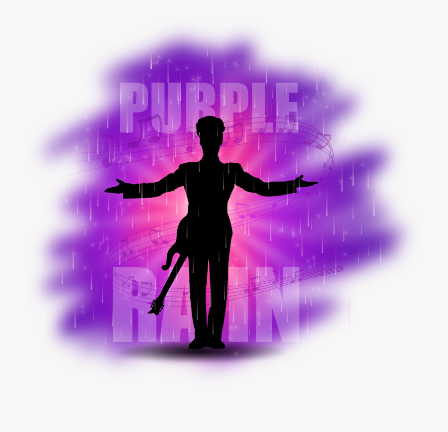 Purple Rain Clip Arts - Prince Purple Rain Transparent, Transparent Clipart