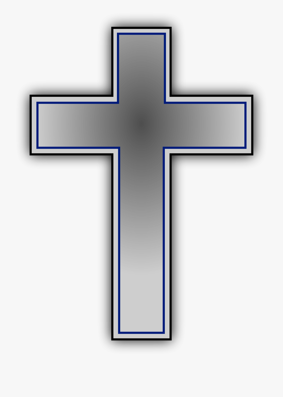Cross Black And White Free Cross Black And White Clipart - Catholic Cross Clip Art, Transparent Clipart
