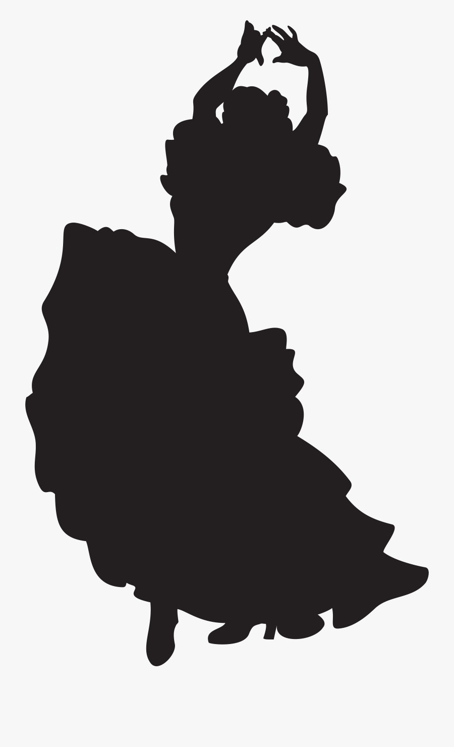 Dance Clipart Spanish - Spanish Dancer Transparent, Transparent Clipart