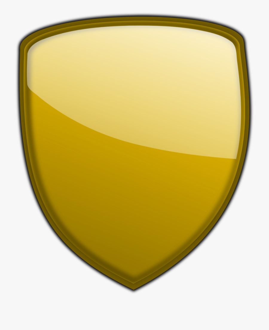 Image Of Shield Clipart 0 Sword And Shield Clip Art - Golden Shield Transparent Background, Transparent Clipart