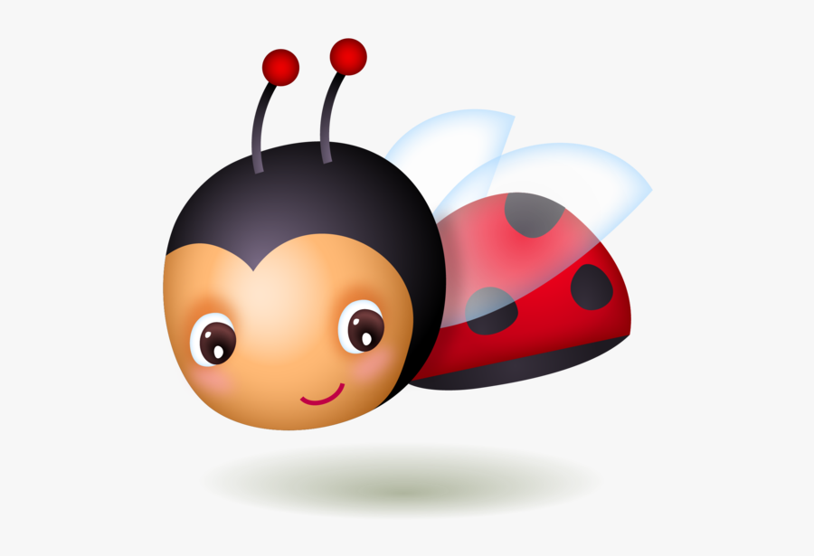 Cute Ladybug Baby, Transparent Clipart