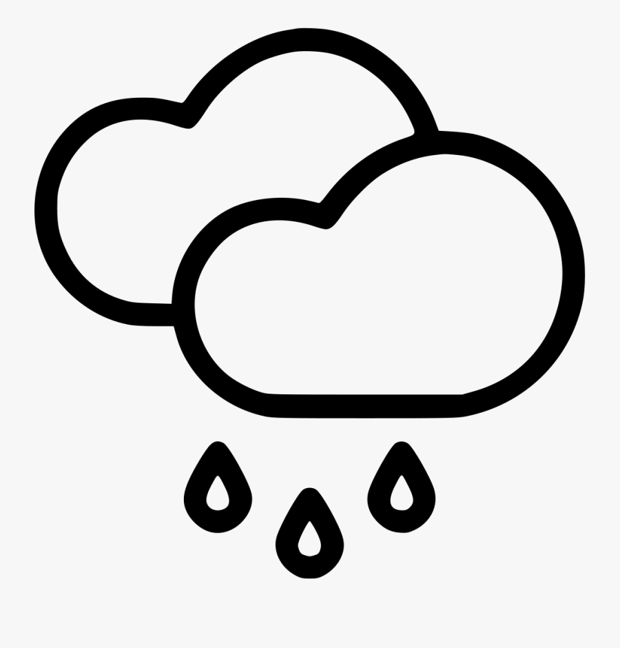 Rain Clouds Drawing At Getdrawings - Png Clouds Rain, Transparent Clipart
