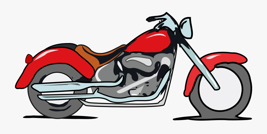 Clip Art Scooter Drawing Motor Vehicle - Motorcycle Clipart, Transparent Clipart