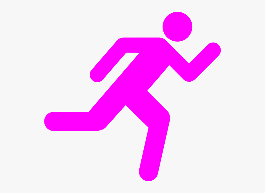 Transparent Runner Clipart - Person Running Transparent Background, Transparent Clipart