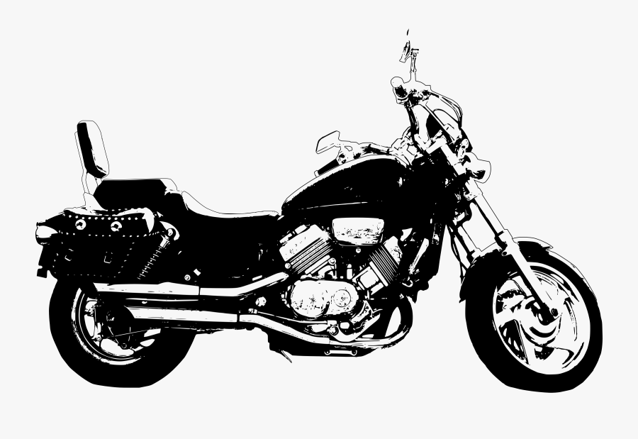 Motorcycle Vector Chopper For - Motorcycle Clip Art, Transparent Clipart