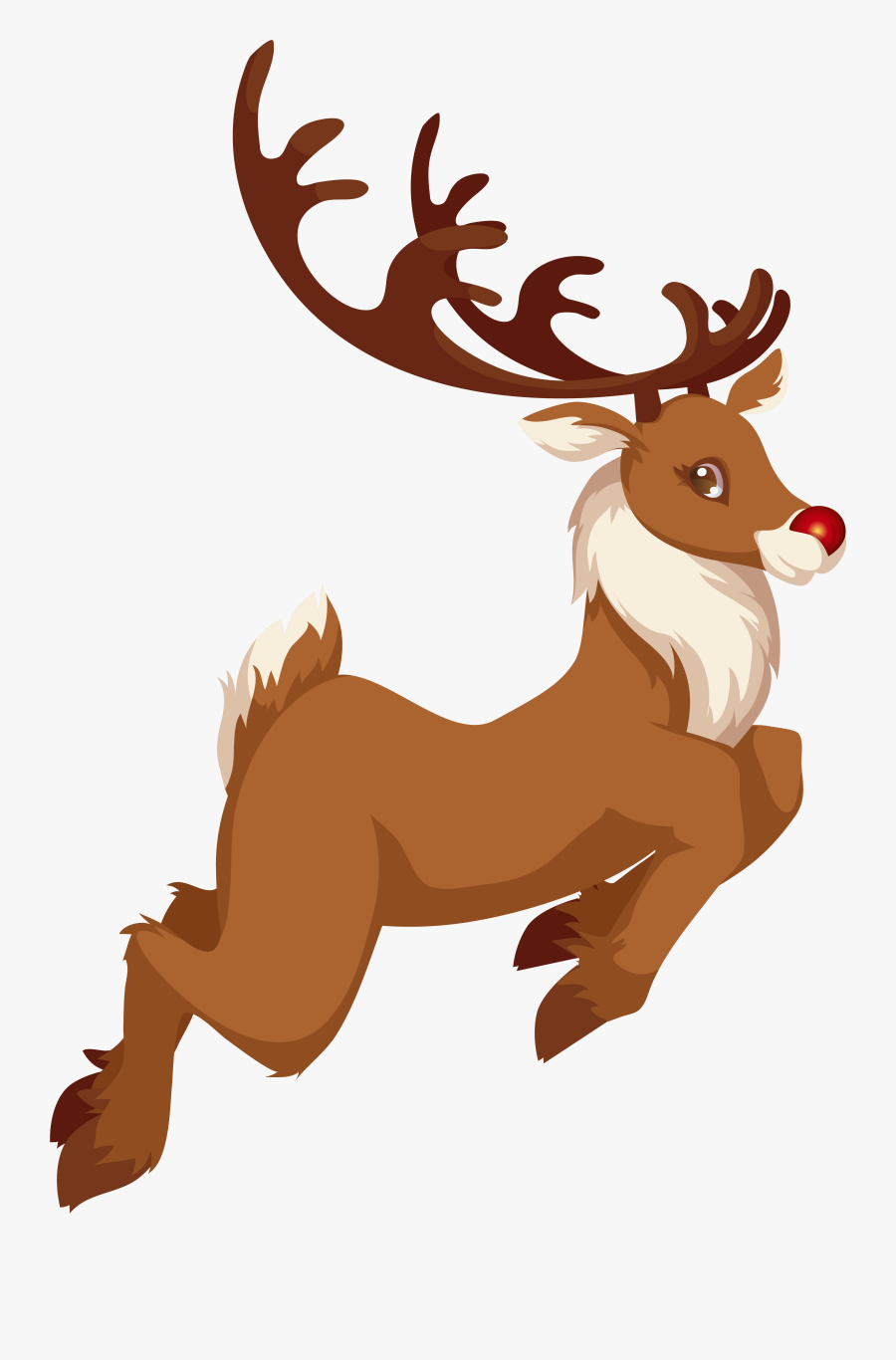 Christmas Rudolph Png Clip Art Imageu200b Gallery Yopriceville - Rudolph Clipart, Transparent Clipart
