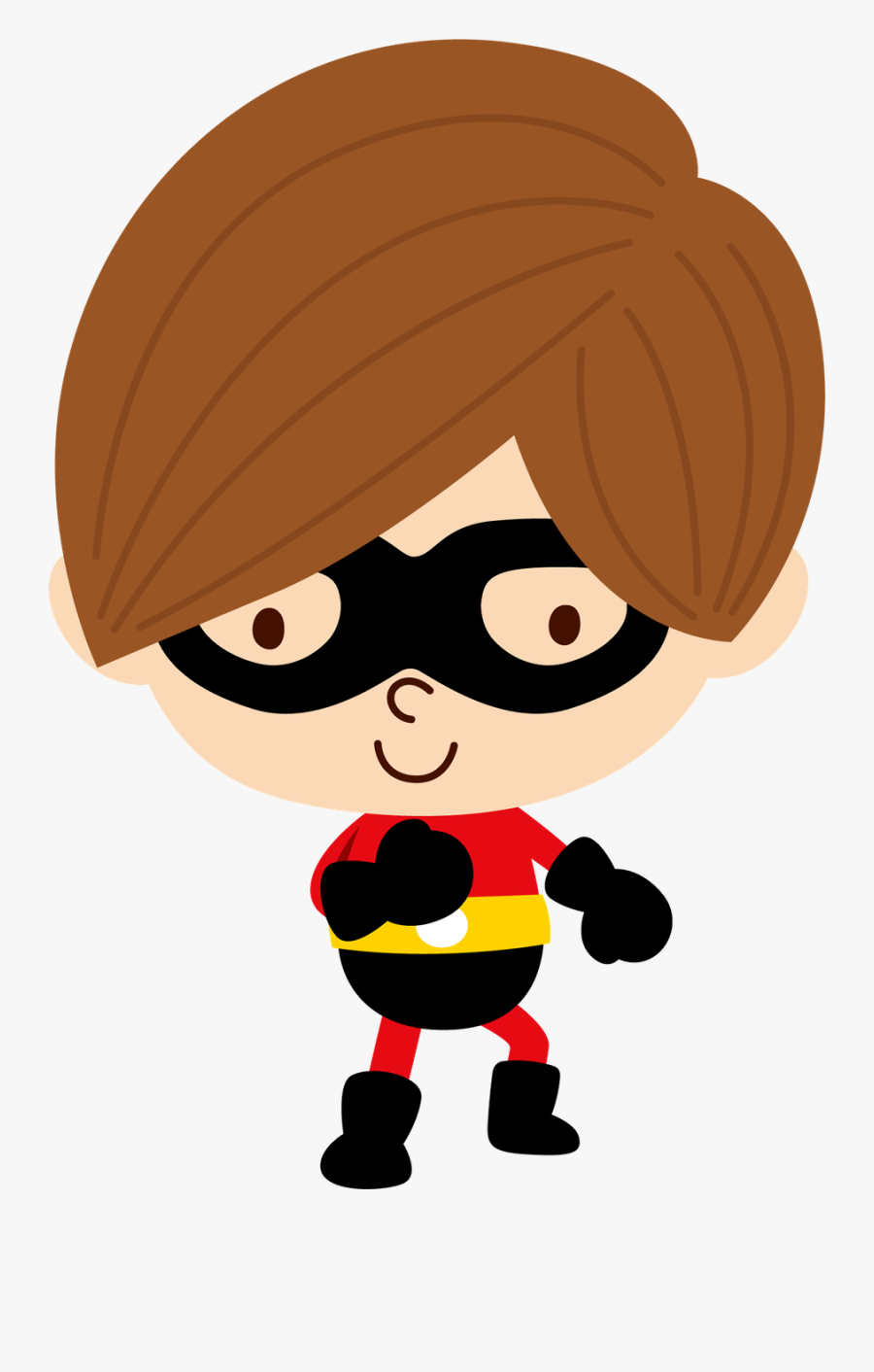 Cute Cartoon Superhero Transparent, Transparent Clipart