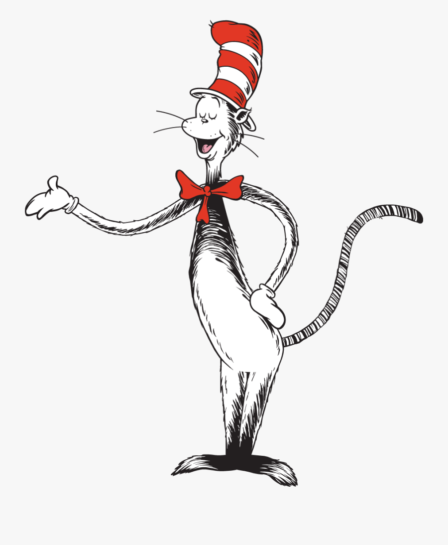 Cat In The Hat Clipart Cat In The Hat Clipart 3 Cat - Cat In The Hat Hand, Transparent Clipart