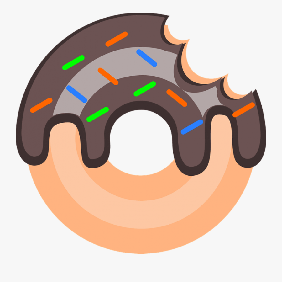 Donuts Clipart - Transparent Sweets Background Png, Transparent Clipart
