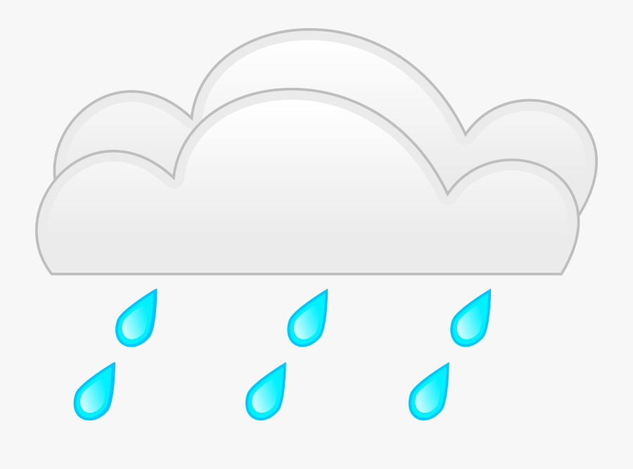 Rain Clipart March Weather - Natureza Ceu Neblado E Chuva, Transparent Clipart