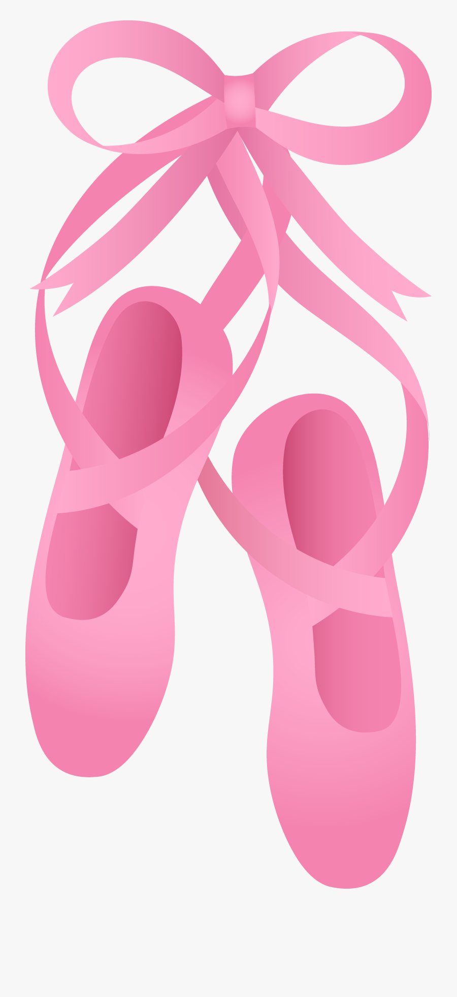 Ballerina Shoes Clipart - Ballet Slippers Clipart, Transparent Clipart