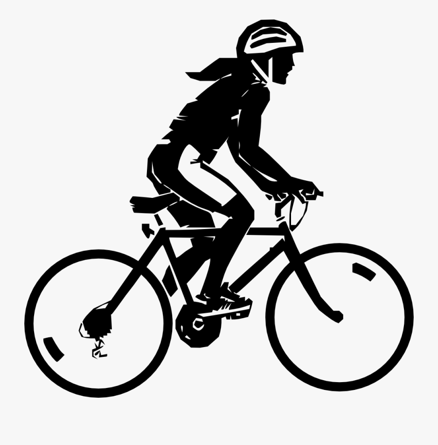 Biking Clipart - Cyclist Clipart, Transparent Clipart