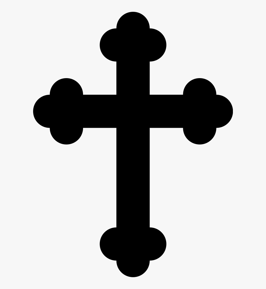 Symbol,cross,religious Item - Gray Cross Clipart, Transparent Clipart