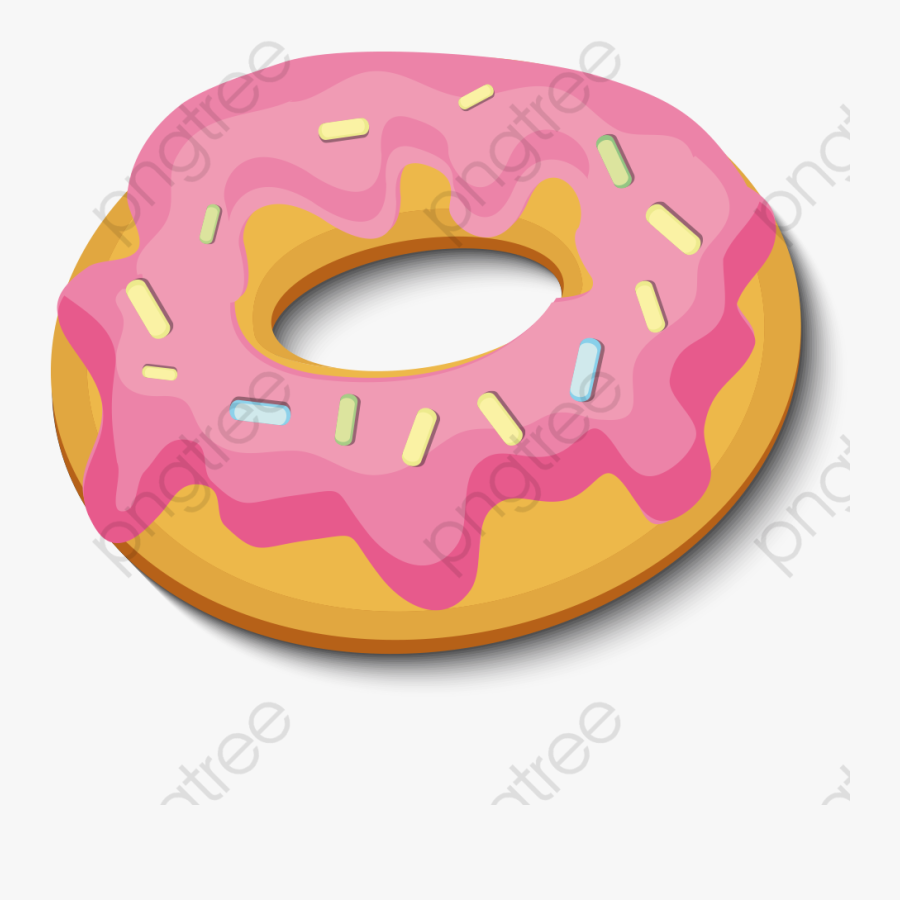 Cartoon Food Transparent Category - Doughnut Cartoon, Transparent Clipart