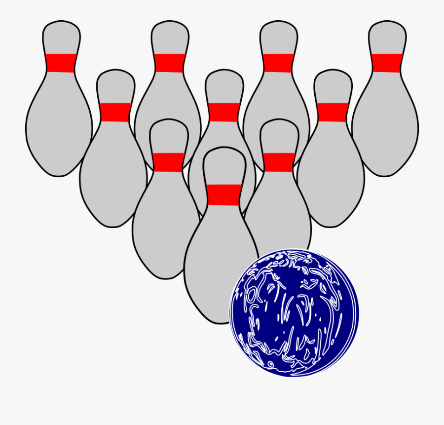 Ball,bottle,bowling Equipment - Duckpin Bowling Clipart, Transparent Clipart
