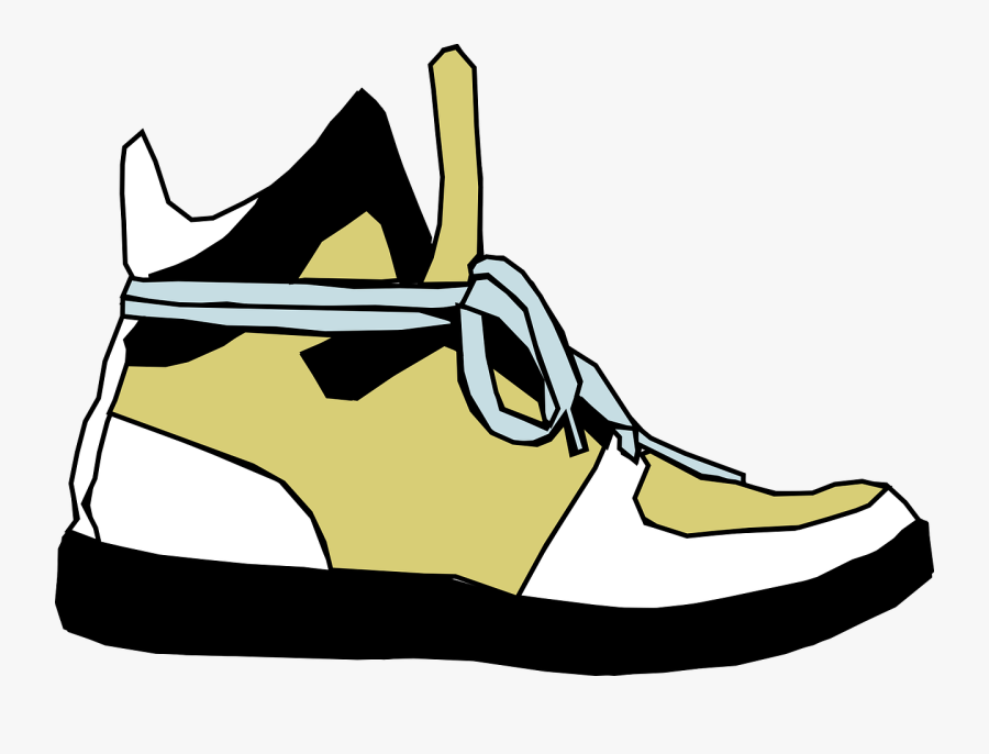 Cartoon Foot With Shoes, Transparent Clipart