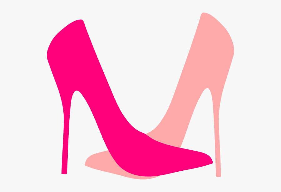 Shoe Clipart Pink Shoe - Pink High Heel Clipart, Transparent Clipart