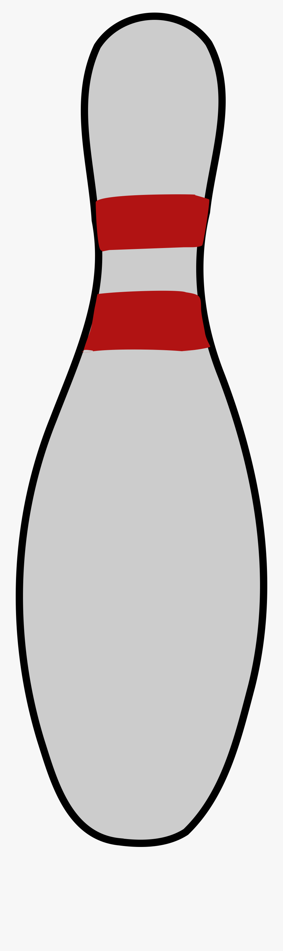 Retro Bowling Pin Clipart - Draw A Bowling Pin, Transparent Clipart