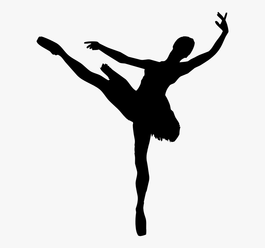 Performing Arts,silhouette,modern Dance - Silhouette Ballet Dancers Png, Transparent Clipart