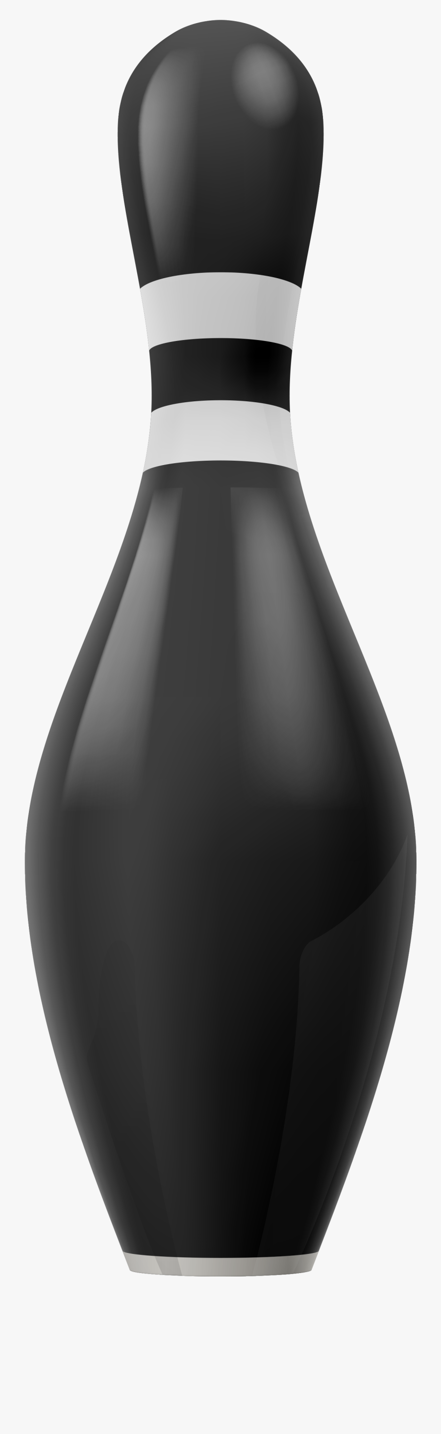 Black Bowling Png Picture - Vase, Transparent Clipart