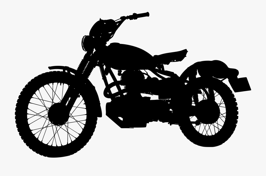 Bmw Motorcycle Clipart
 Motorcycle Harley Davidson - Old Motorbike Image Png, Transparent Clipart