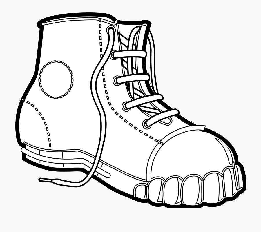 Winter Boots Clipart - Clothes Black And White Clip Art, Transparent Clipart