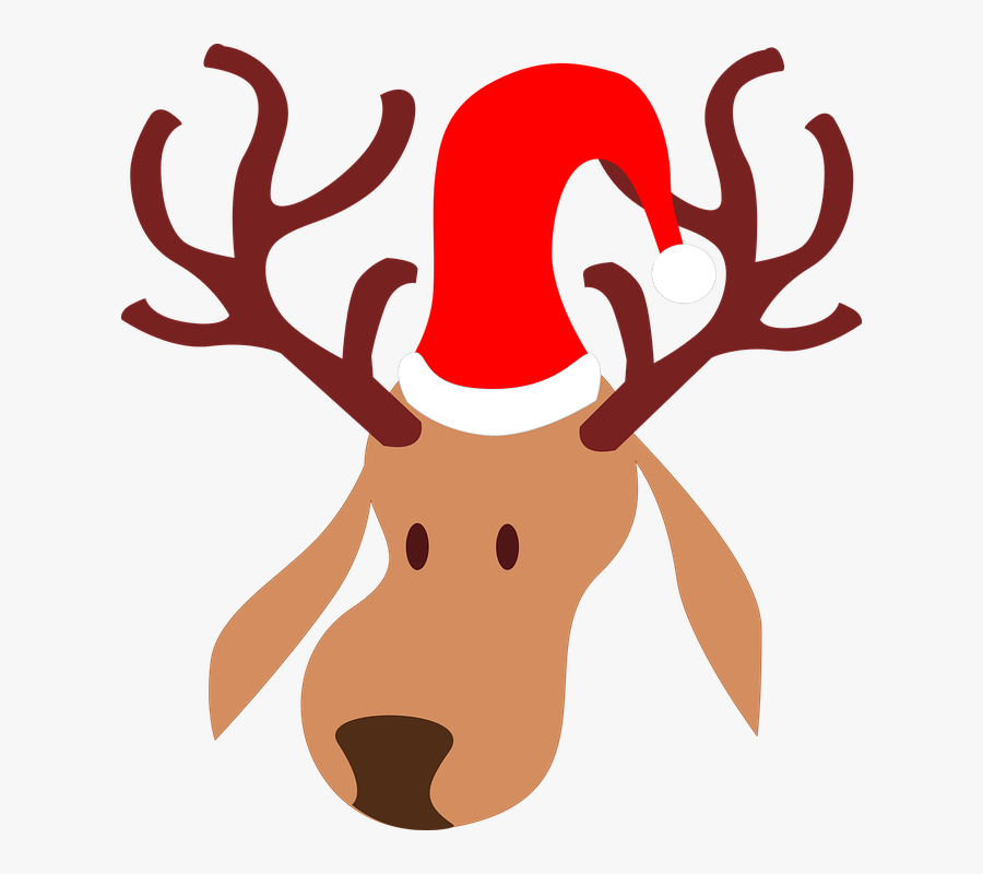 Reindeer, Christmas, Holiday, Merry Christmas - Reindeer With No Background, Transparent Clipart