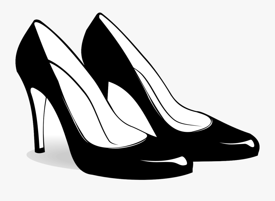 Transparent High Heel Png - Lady Shoes Vector Png, Transparent Clipart