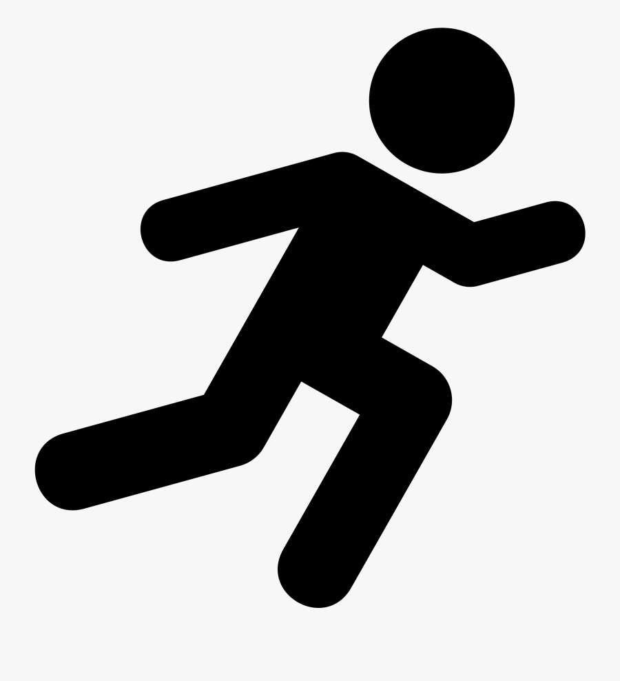 Computer Icons Running Icon Design Jogging Symbol - Running Icon Png, Transparent Clipart