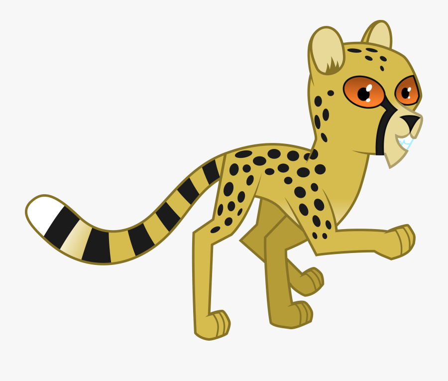 Cheetah Running Clipart At Getdrawings - My Little Pony Cheetah, Transparent Clipart