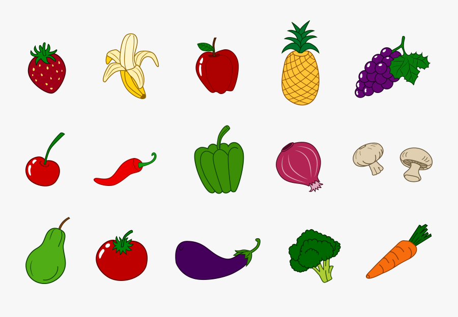 Clip Art Clip Art Fruits And, Transparent Clipart