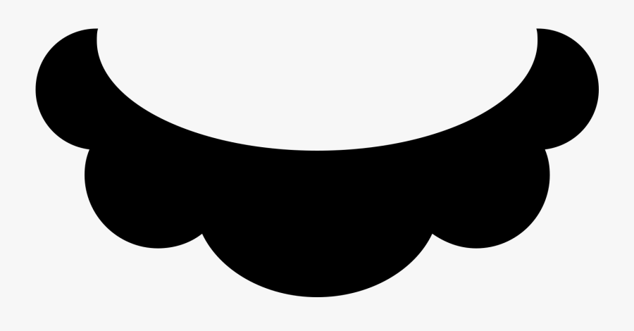 Mario Mustache Filled Icon - Moustache Mario Png , Free Transparent ...