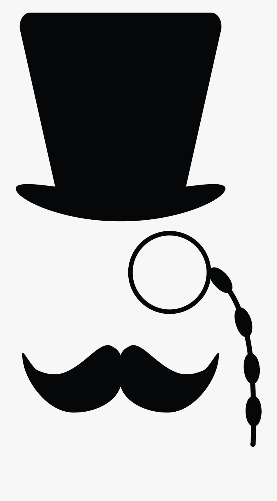 Mustache Clipart Printable - Gentleman Png, Transparent Clipart
