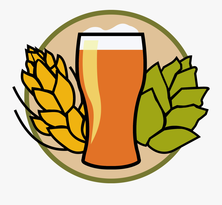 Beer Clipart Home Brew Transparent Clip Arts Images - Beer And Hops Clipart, Transparent Clipart