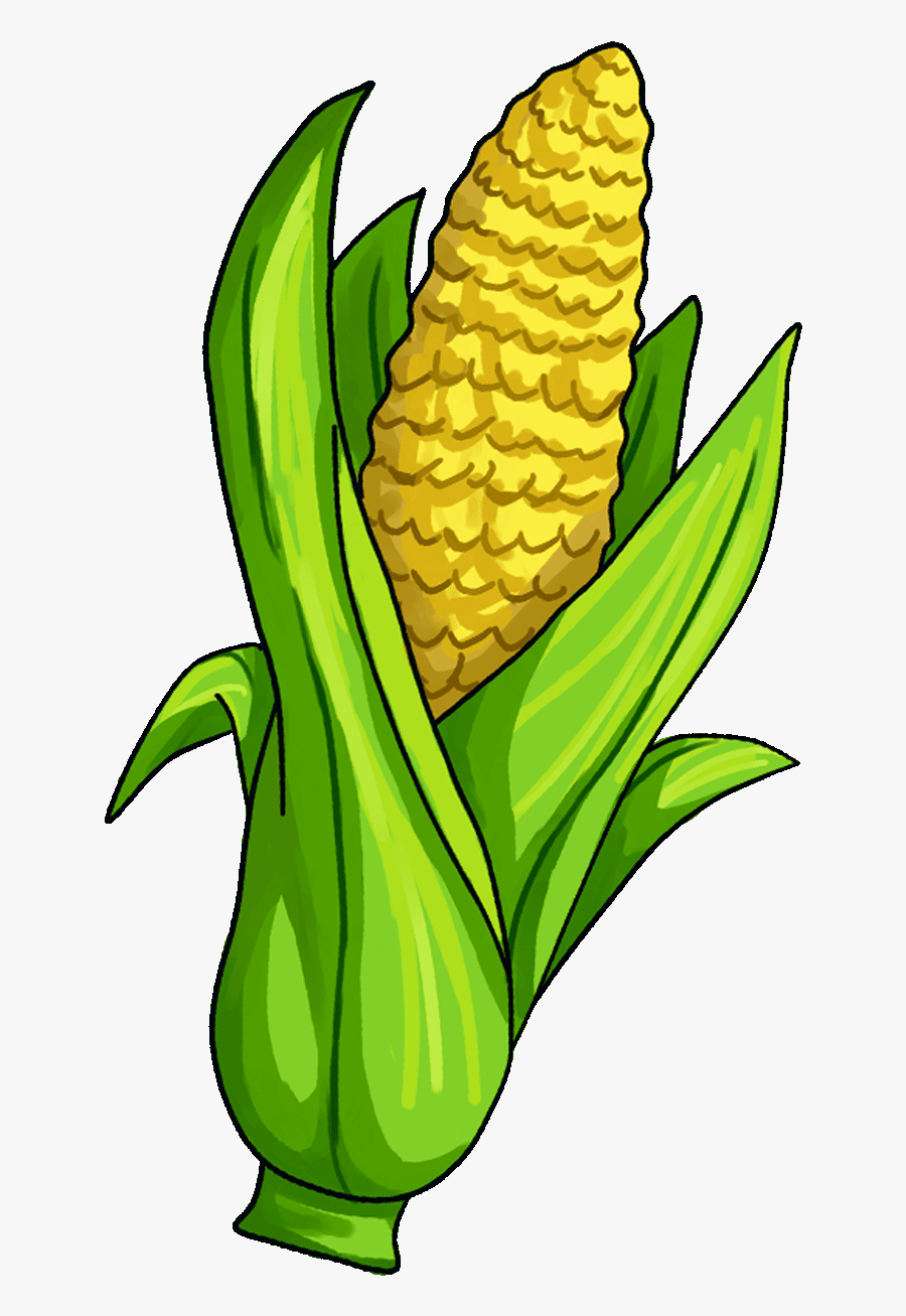 Surprising Corn Clipart For Free Fruit Names A With - Single Vegetables And Fruits Clipart, Transparent Clipart