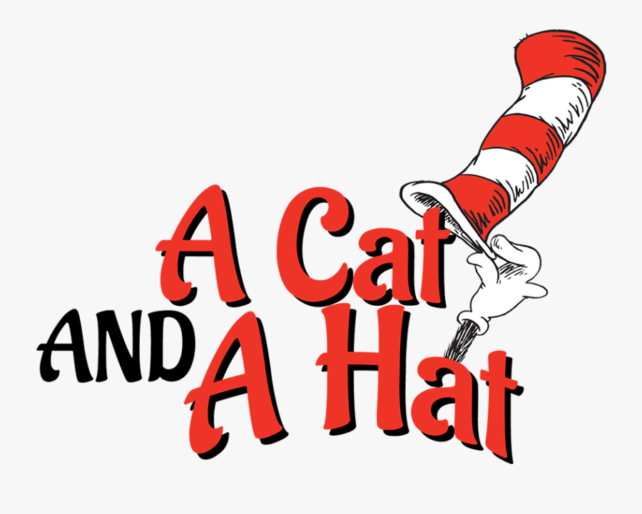 Clip Art Cat And The Hat Clipart - Transparent Background Cat In Hat Reading, Transparent Clipart