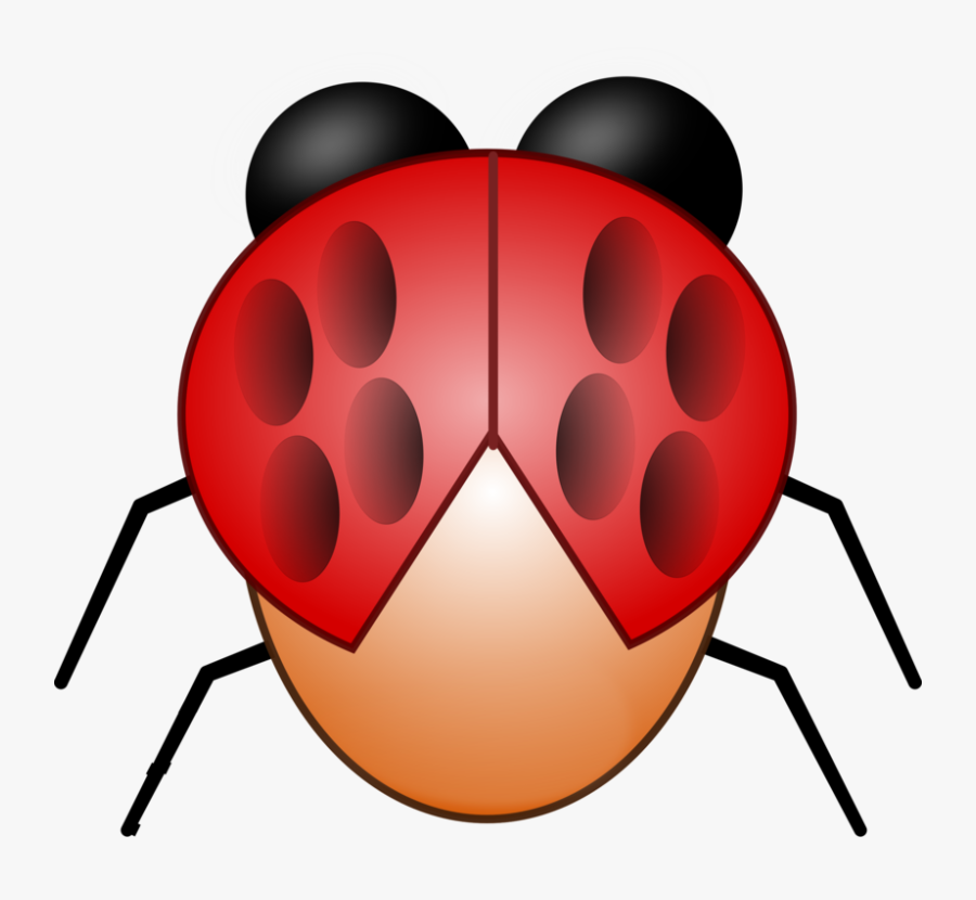Clipart - Robotic Ladybug - Clip Art, Transparent Clipart