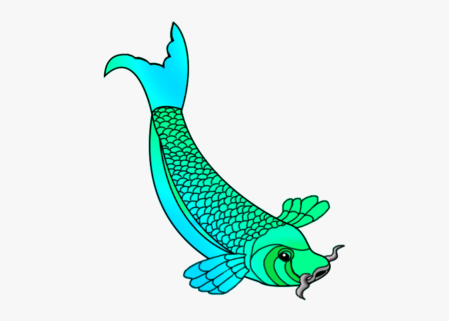 Water Waves Clipart At Getdrawings - Fish Clipart Blue Green, Transparent Clipart