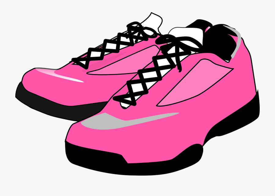 Shoes Boots Pink - Running Shoes Clipart Png, Transparent Clipart