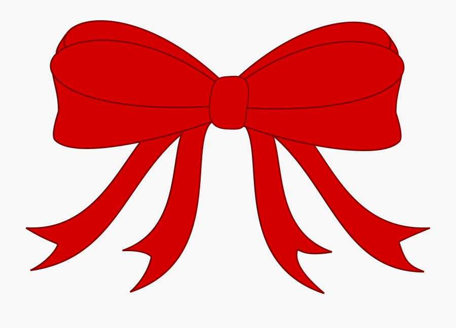 Transparent Bow Clip Art - Clip Art Of Ribbon, Transparent Clipart
