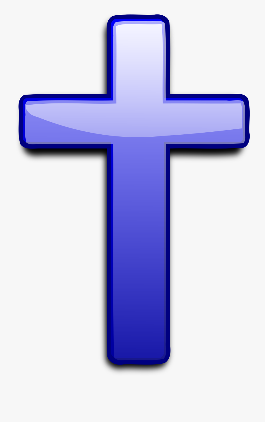 Clipart - Small Picture Of Cross, Transparent Clipart