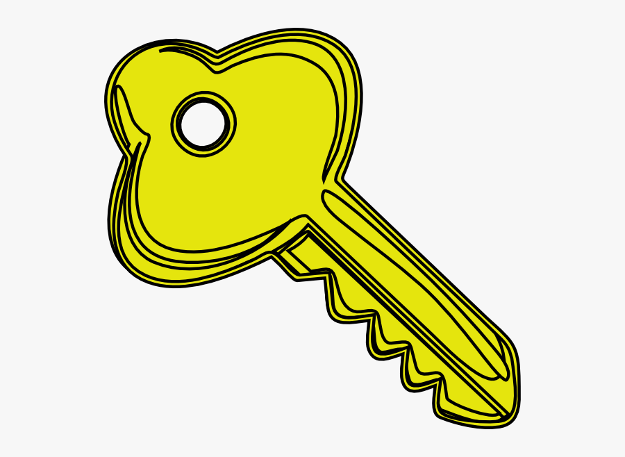 Door Key Clipart - Key Clipart, Transparent Clipart