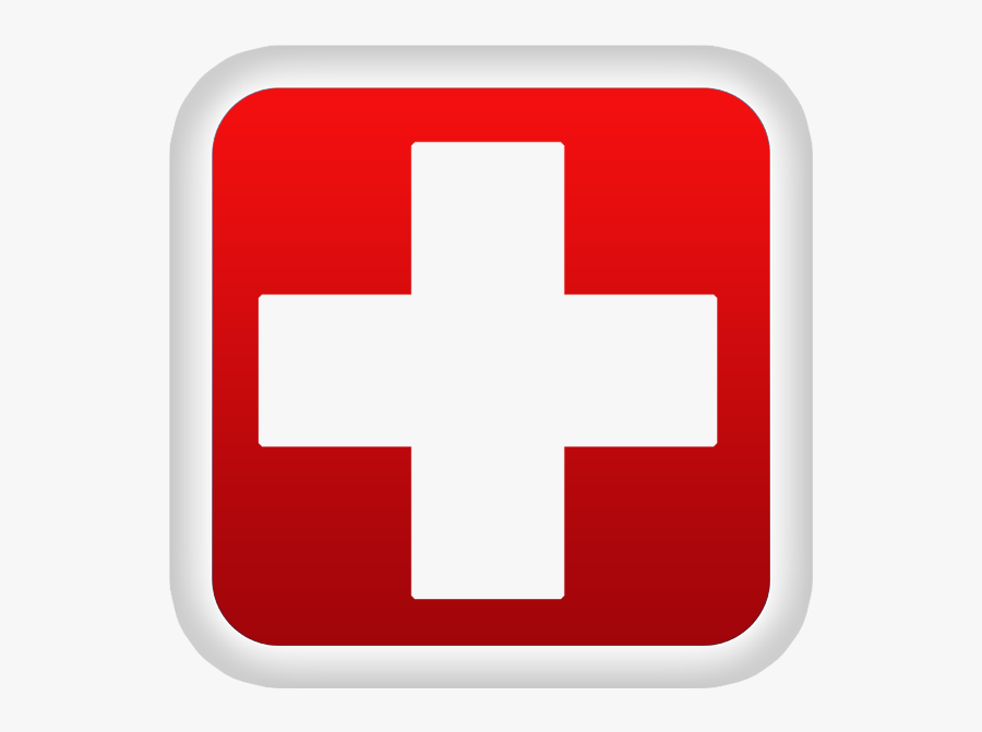 Medical Red Cross Symbol Clipart Image - Clipart Red Cross Logo, Transparent Clipart