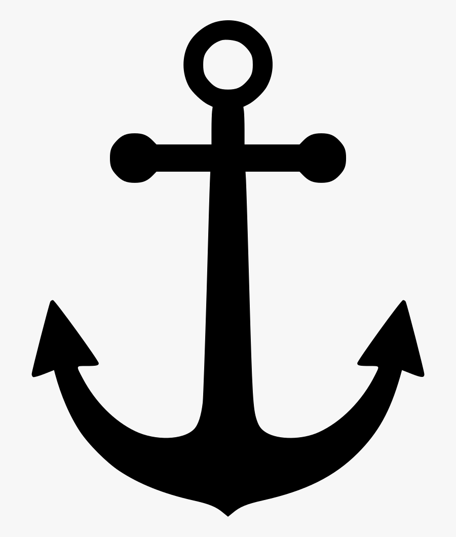 Anchor - Anchor Silhouette, Transparent Clipart