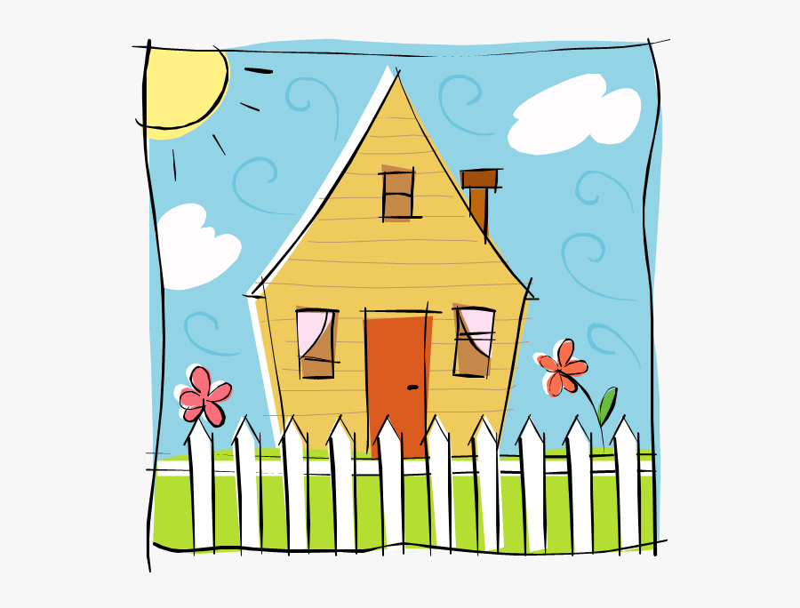 Neighborhood House Clipart - House Clip Art, Transparent Clipart